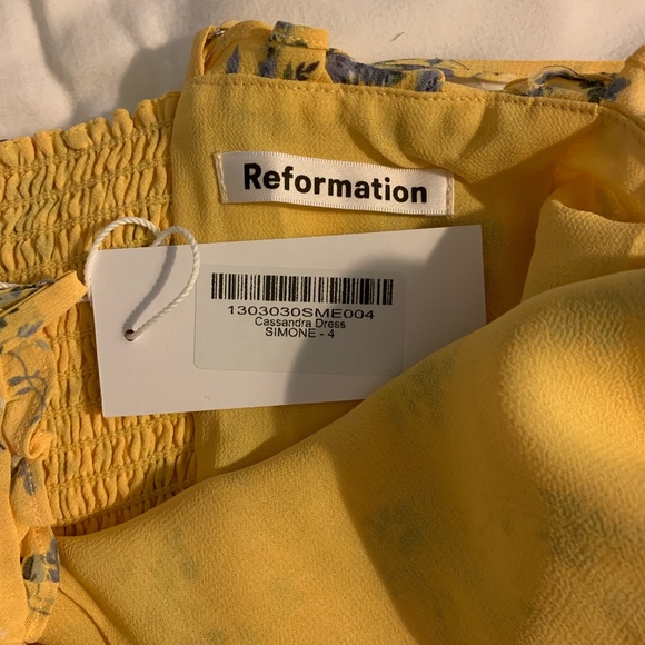 NWT Reformation Cassandra Dress - Picture 6 of 8